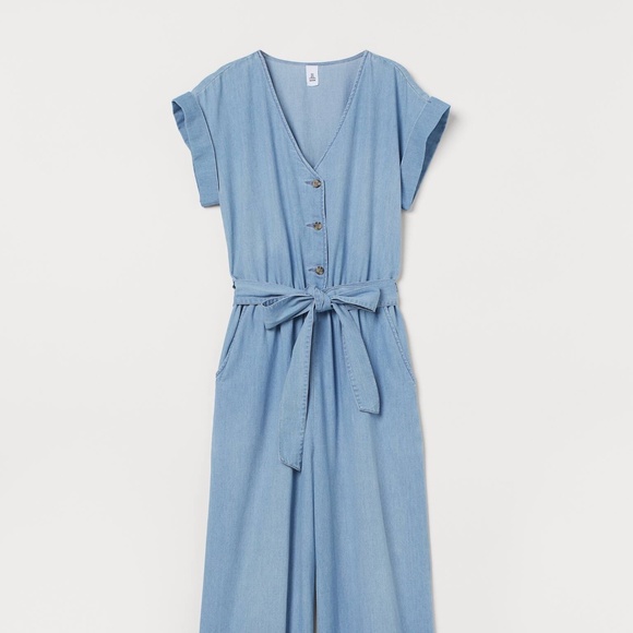 H&M Pants - H&M lyocell light denim jumpsuit
